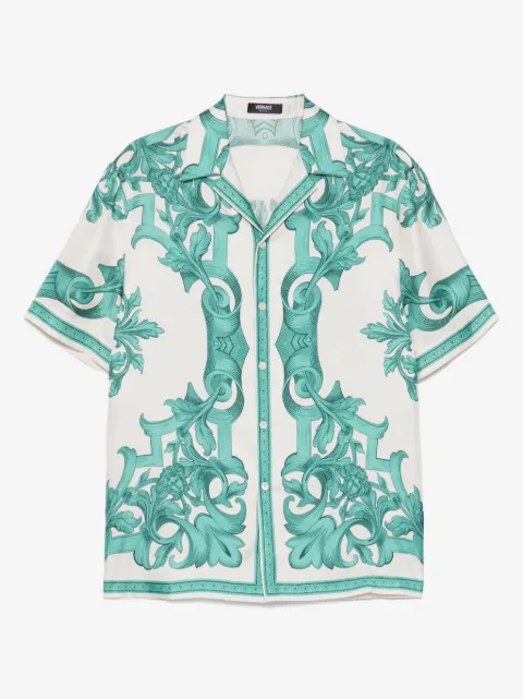 Versace graphic-printed shirt