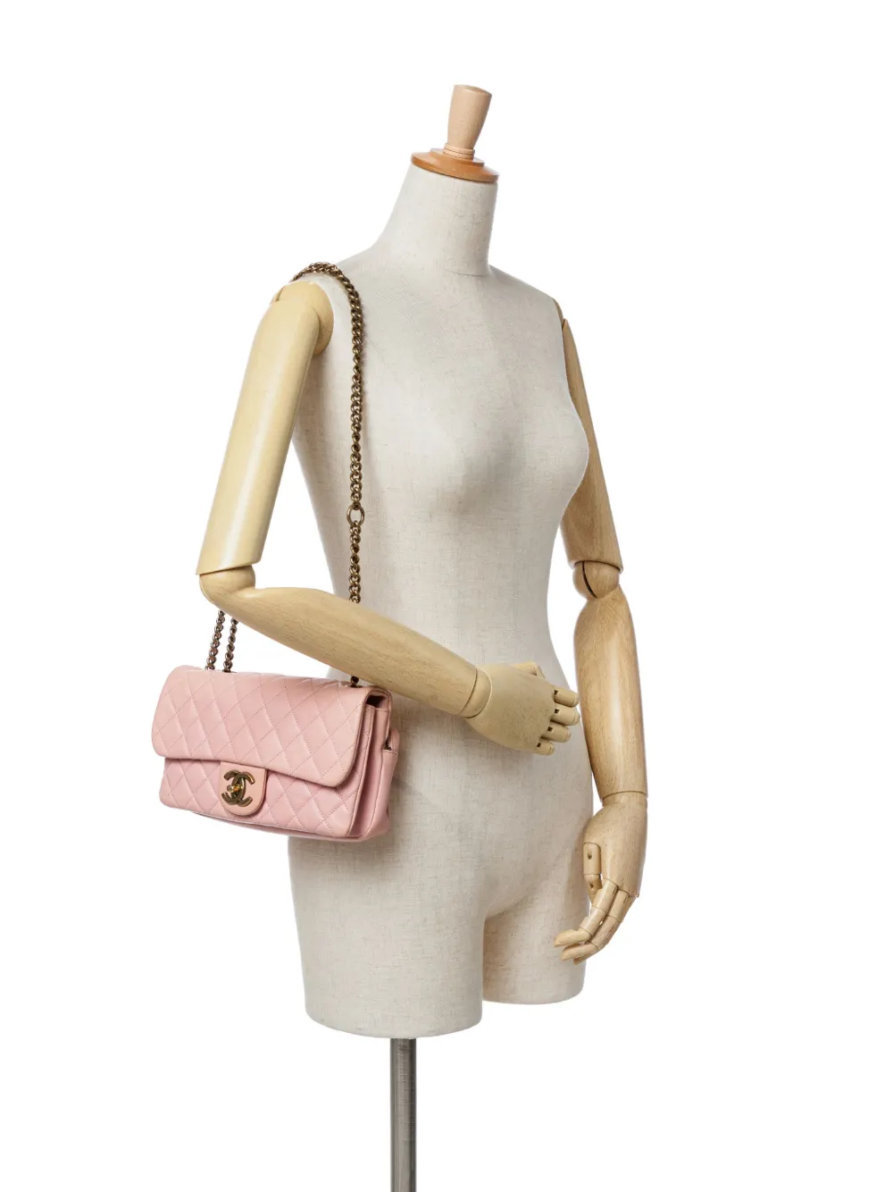 CHANEL Pre-Owned 2013-2014 Quilted Calfskin CC Crown Flap shoulder bag | Pre-Owned | Image 2
