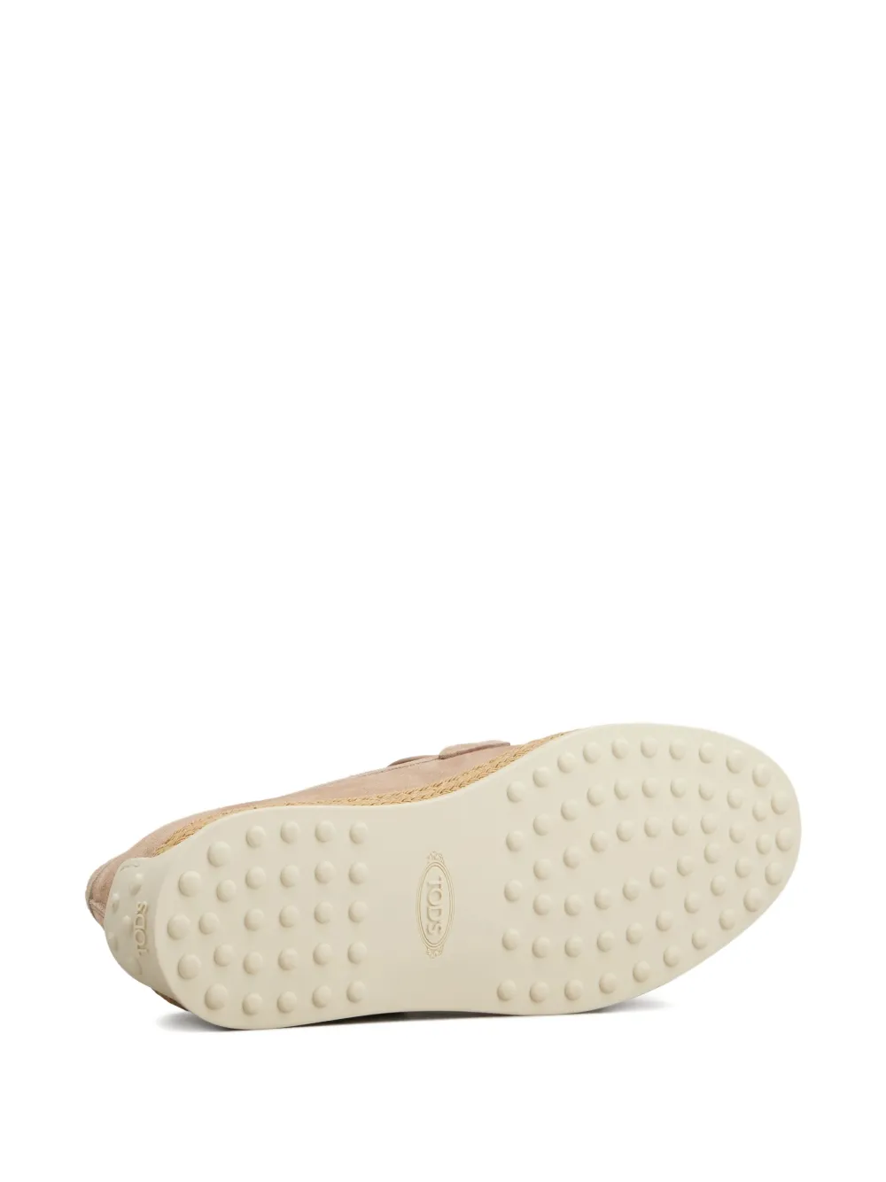 Tod's suede-leather loafers Neutrals