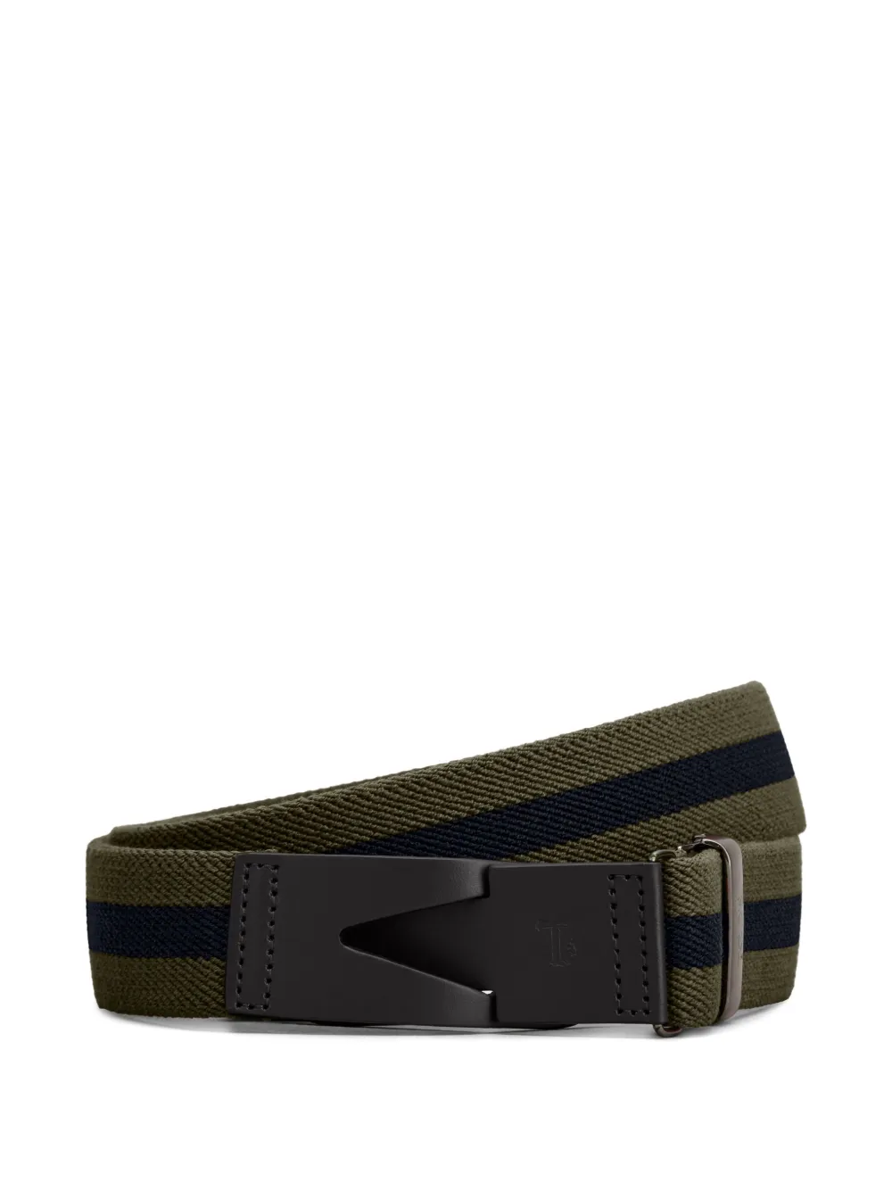 Tod's striped belt | Green | Image 1