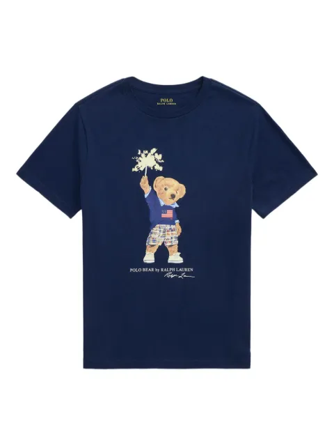 POLO RALPH LAUREN KIDS bear-print t-shirt