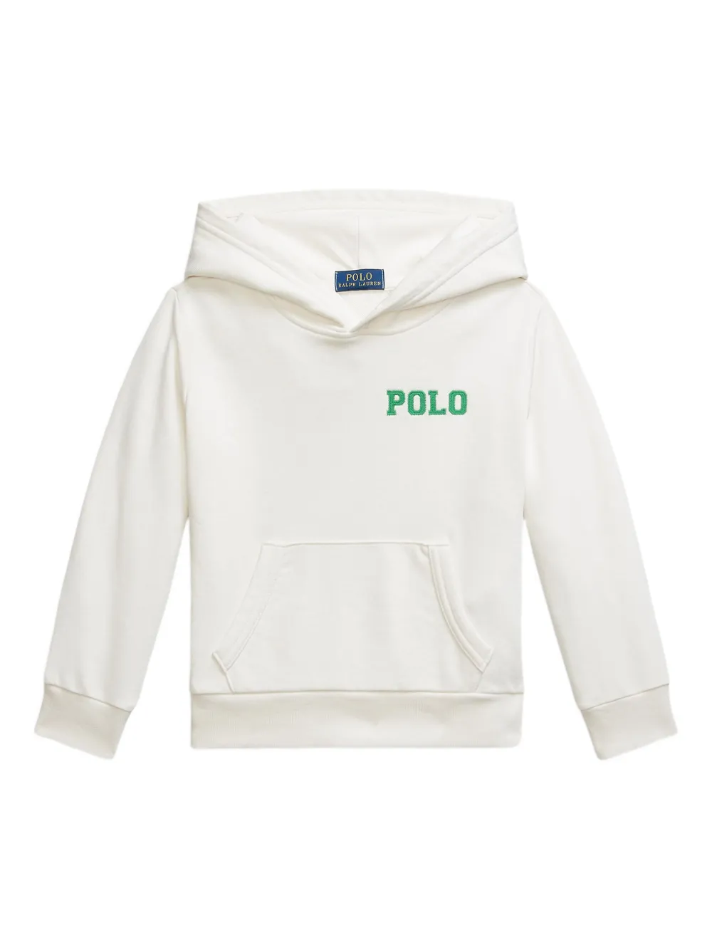 POLO RALPH LAUREN KIDS Hoodie met logoprint Wit