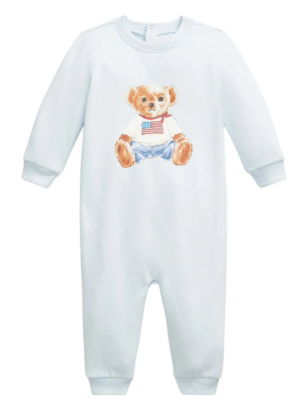 POLO RALPH LAUREN KIDS Romper met print Blauw