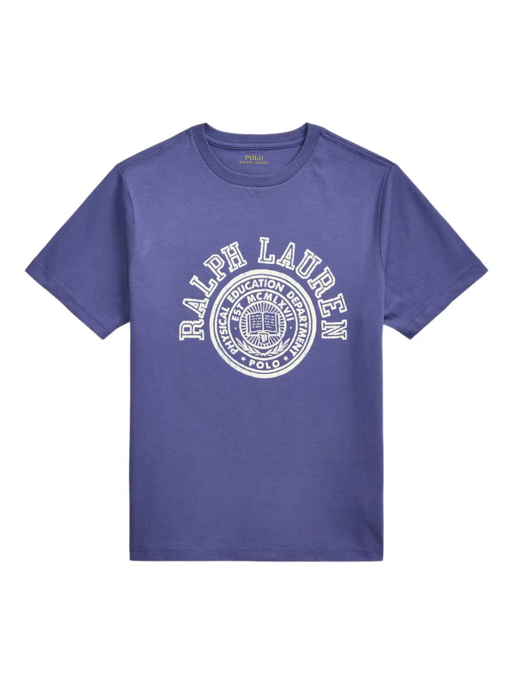 POLO RALPH LAUREN KIDS ロゴ Tシャツ - ブルー POLO RALPH LAUREN KIDS ロゴ Tシャツ - ブルー