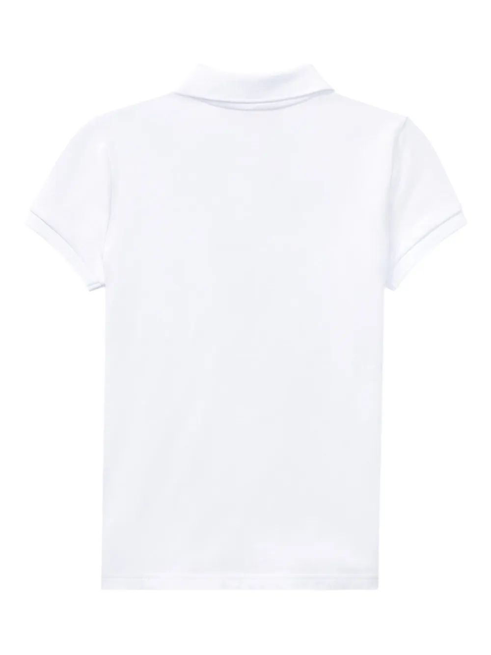 POLO RALPH LAUREN KIDS Katoenen poloshirt Wit
