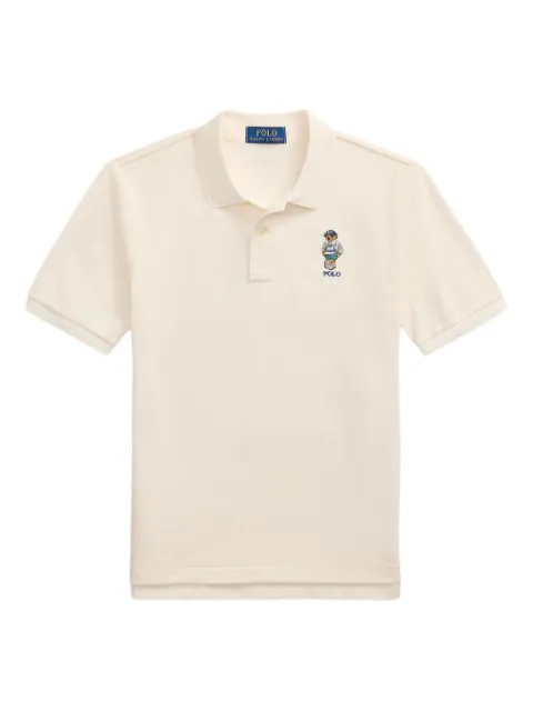 POLO RALPH LAUREN KIDS قميص بولو 'بولو بير' قطن