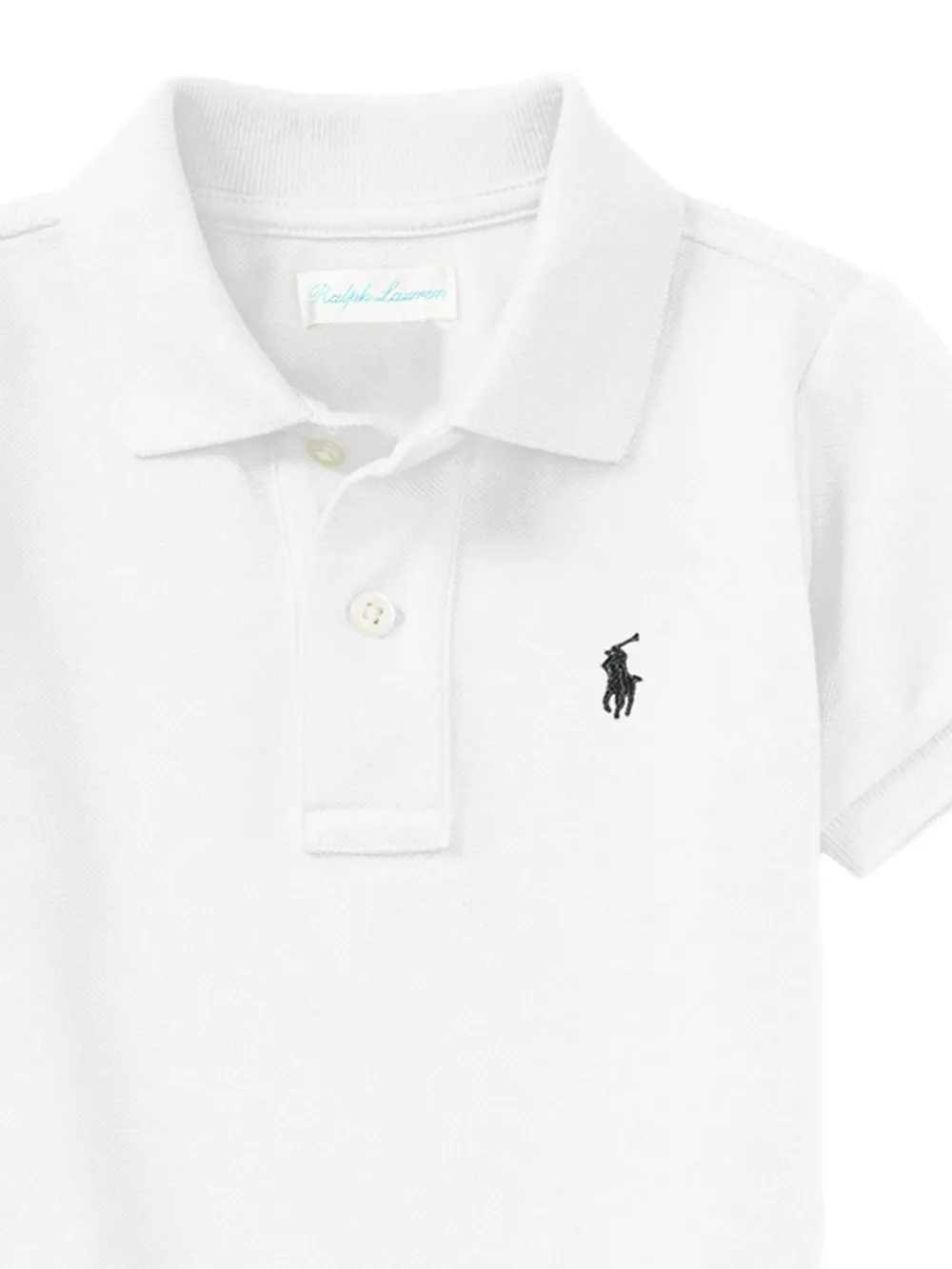 POLO RALPH LAUREN KIDS Katoenen poloshirt Wit
