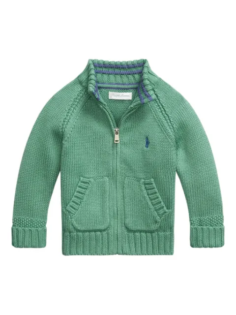 POLO RALPH LAUREN KIDS Polo Pony cardigan