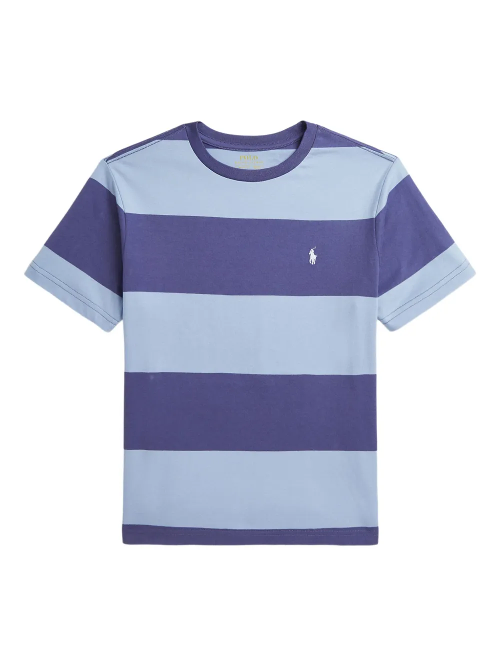 POLO RALPH LAUREN KIDS Gestreept katoenen T-shirt Blauw
