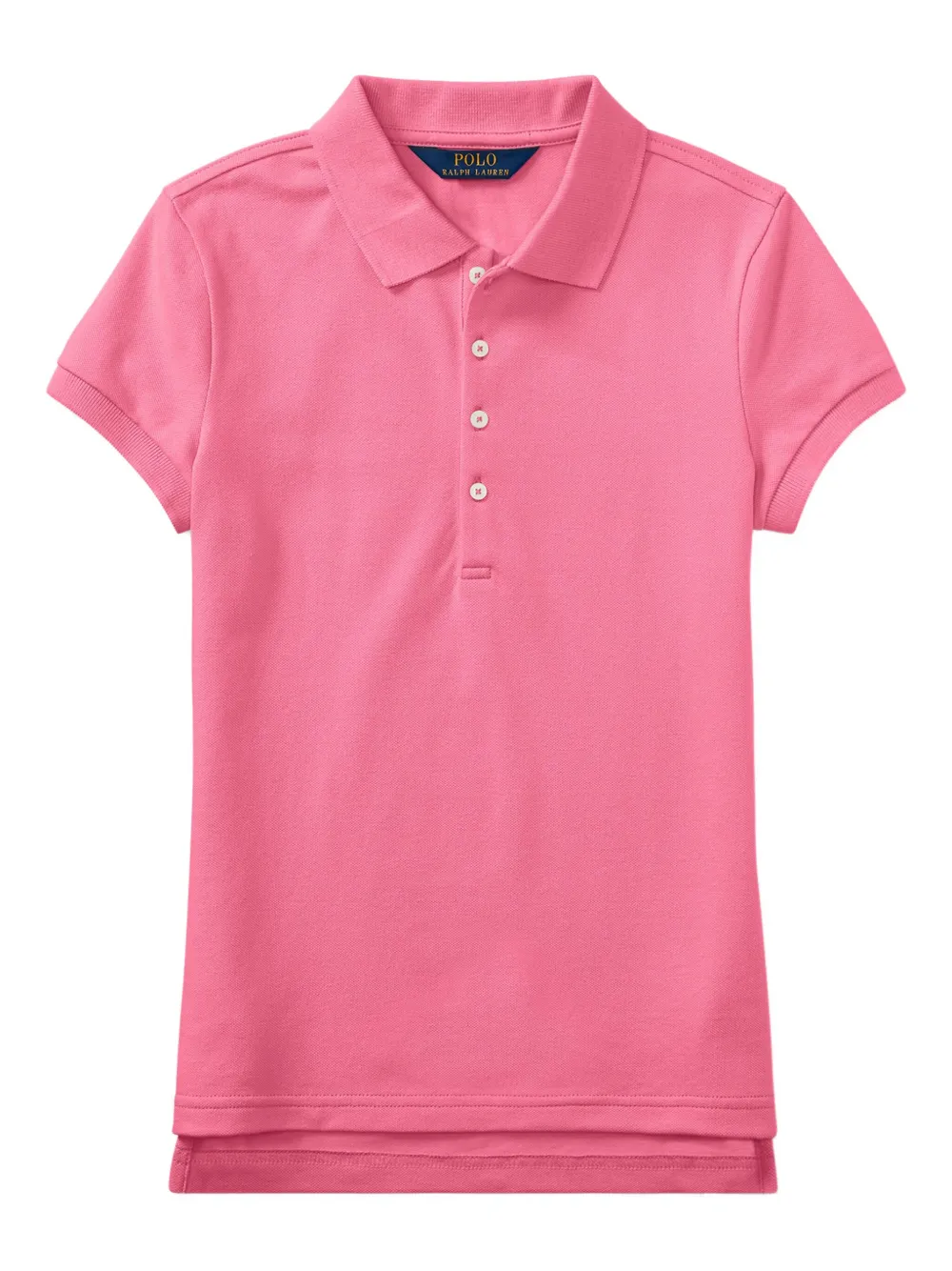 POLO RALPH LAUREN KIDS ショートスリーブ ポロシャツ - ピンク POLO RALPH LAUREN KIDS ショートスリーブ ポロシャツ - ピンク