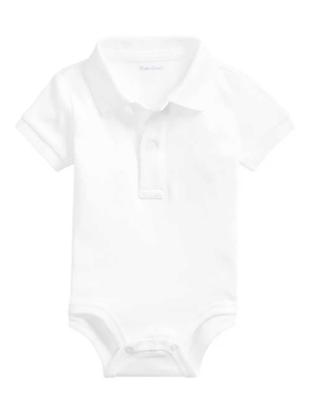 POLO RALPH LAUREN KIDS ^ een katoenen body Wit