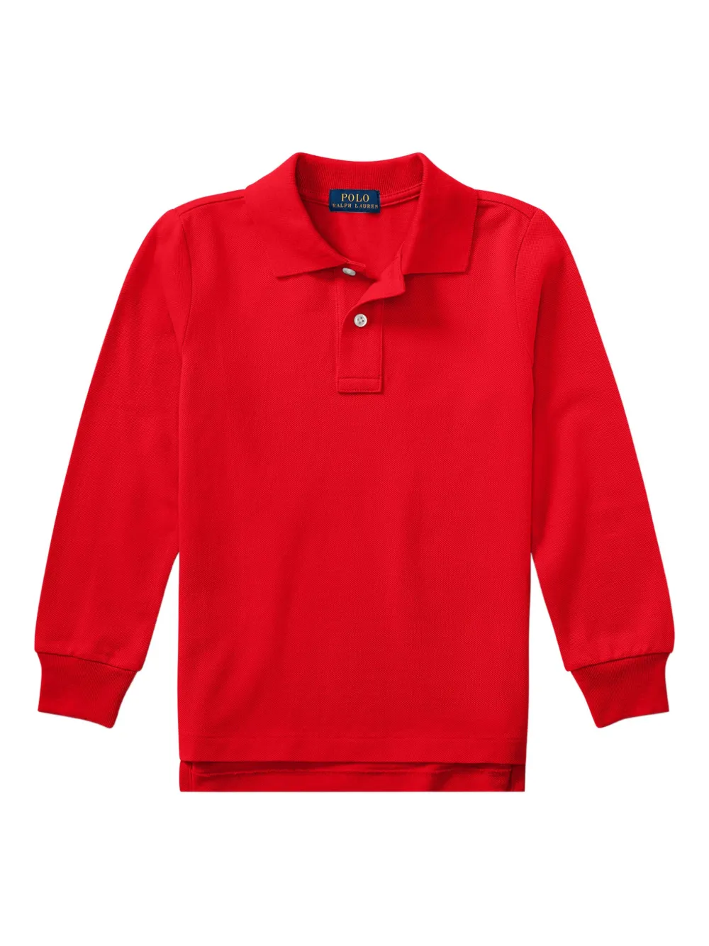 POLO RALPH LAUREN KIDS Katoenen poloshirt Rood