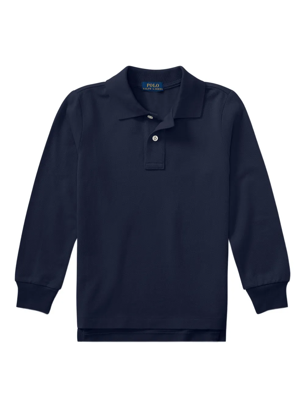 POLO RALPH LAUREN KIDS Katoenen poloshirt Blauw