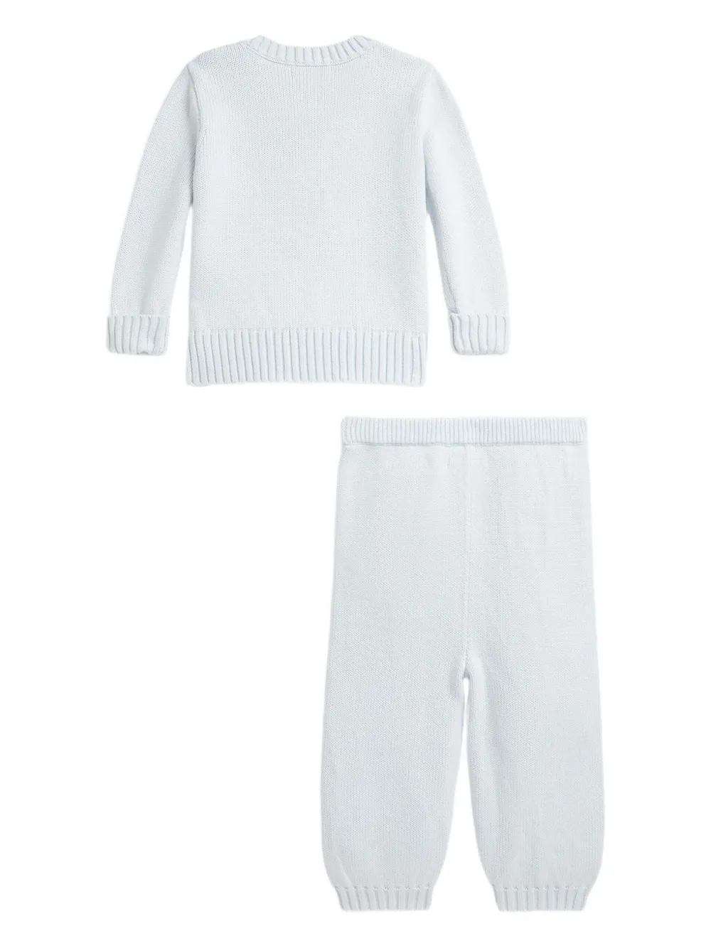 POLO RALPH LAUREN KIDS Flag Bear shirt en broek Blauw