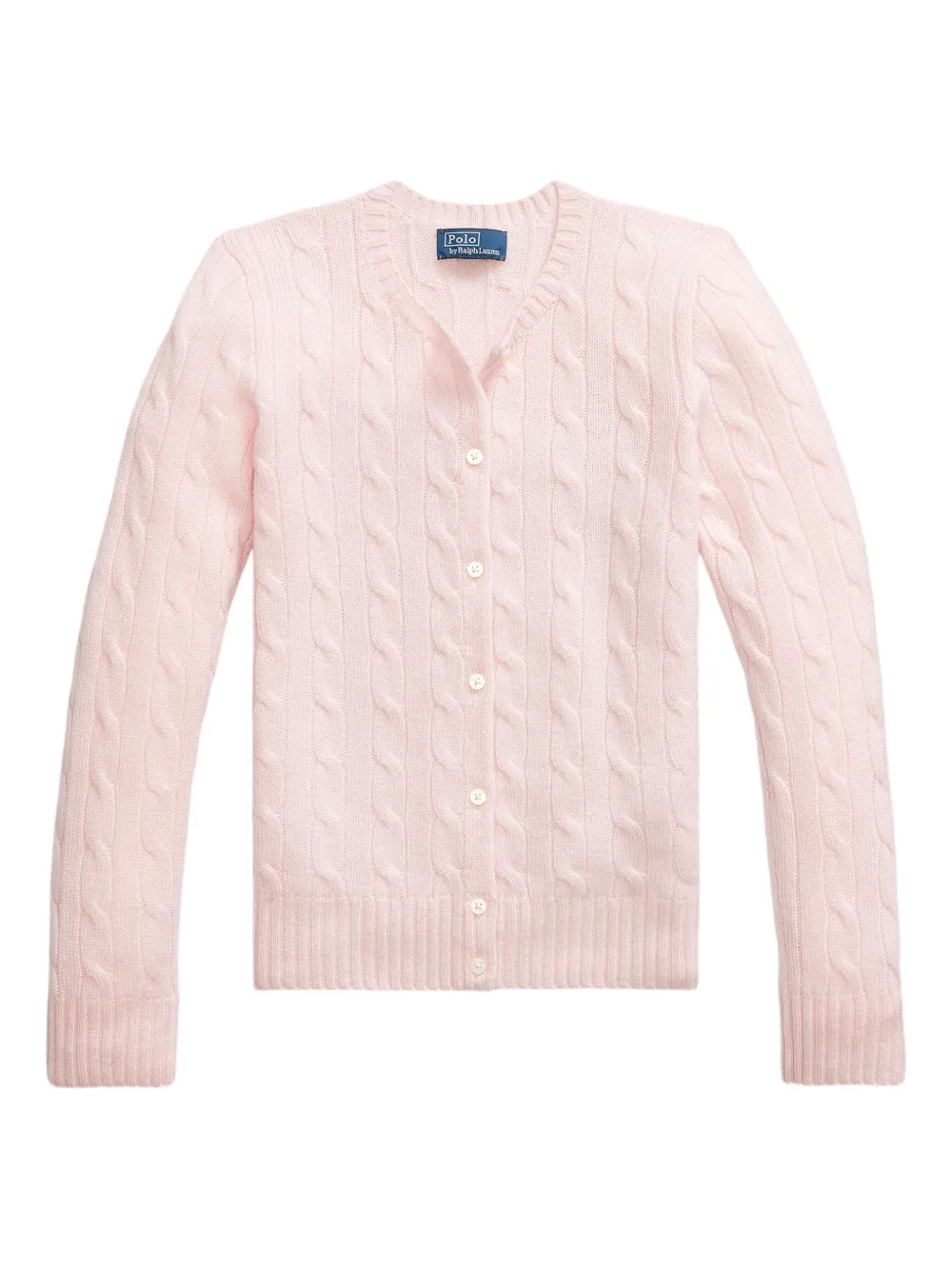 POLO RALPH LAUREN KIDS カシミア カーディガン - ピンク POLO RALPH LAUREN KIDS カシミア カーディガン - ピンク
