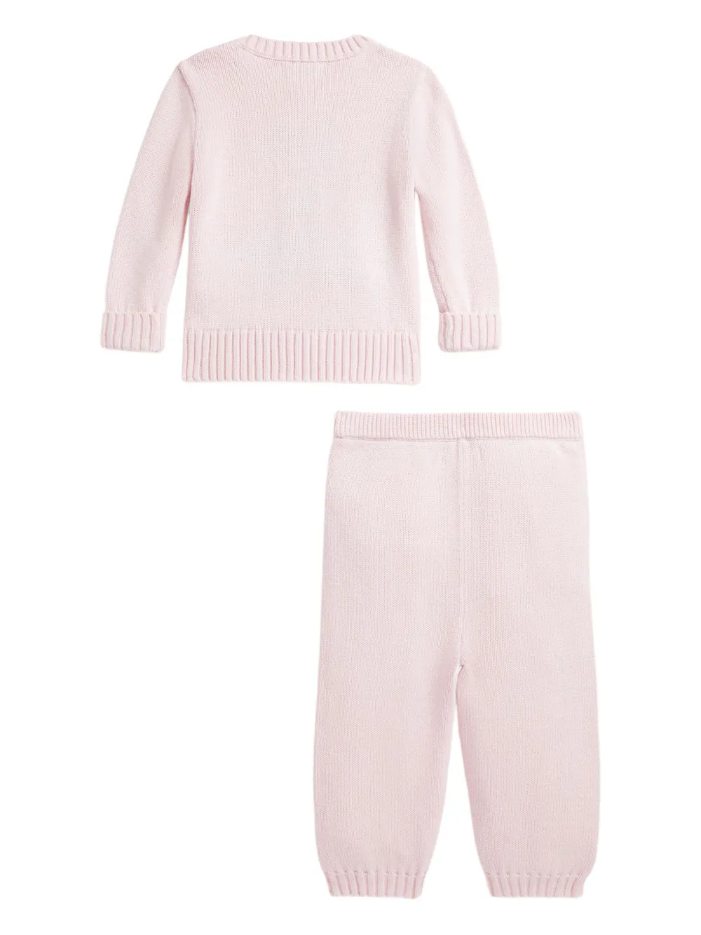 POLO RALPH LAUREN KIDS Polo Pony shirt en broek Roze