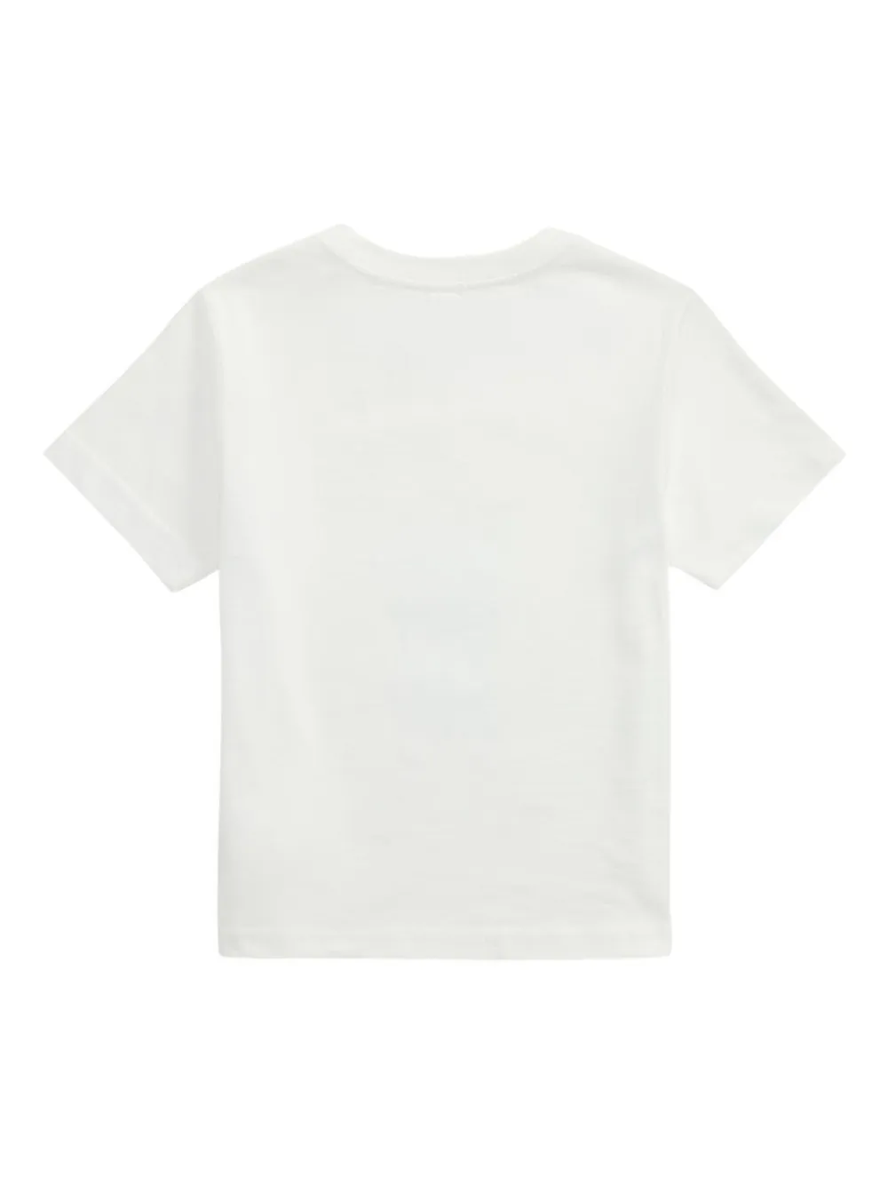 POLO RALPH LAUREN KIDS T-shirt met teddybeerprint Wit