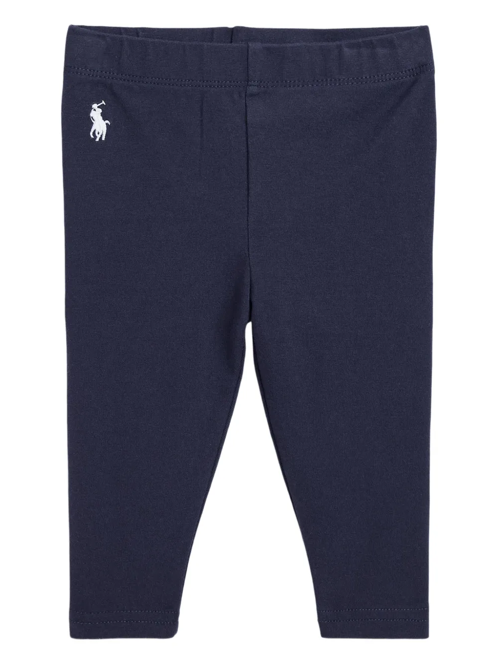 POLO RALPH LAUREN KIDS Legging met geborduurde Polo Pony Blauw