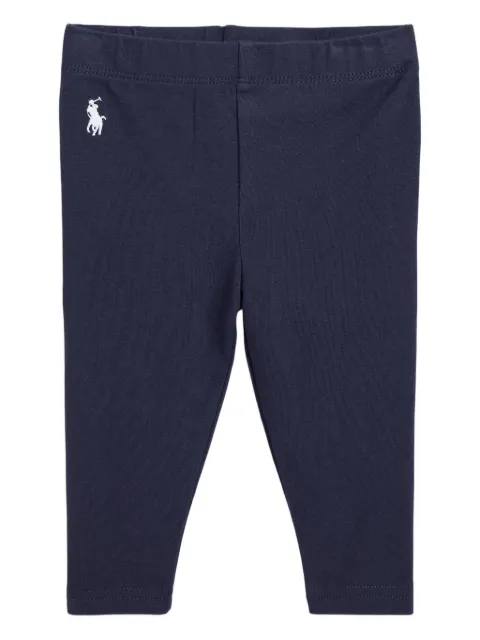 POLO RALPH LAUREN KIDS Polo Pony-embroidered leggings