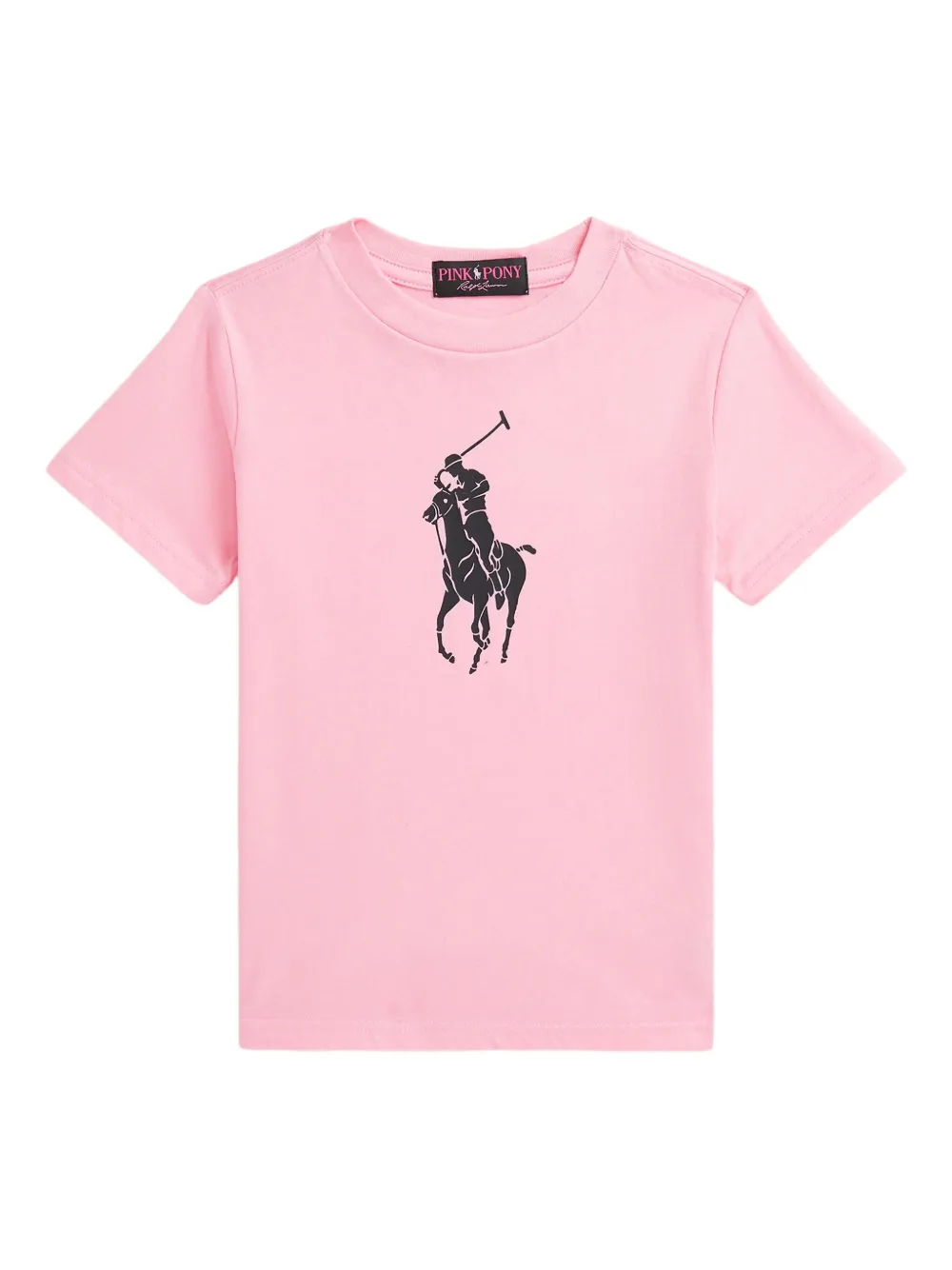 POLO RALPH LAUREN KIDS T-shirt met print Roze