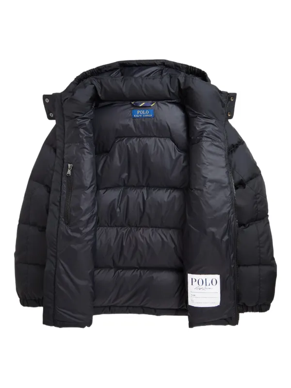 POLO RALPH LAUREN ジャケット 130cm POLO RALPH LAUREN KIDS Down Puffer Jacket | Black | FARFETCH