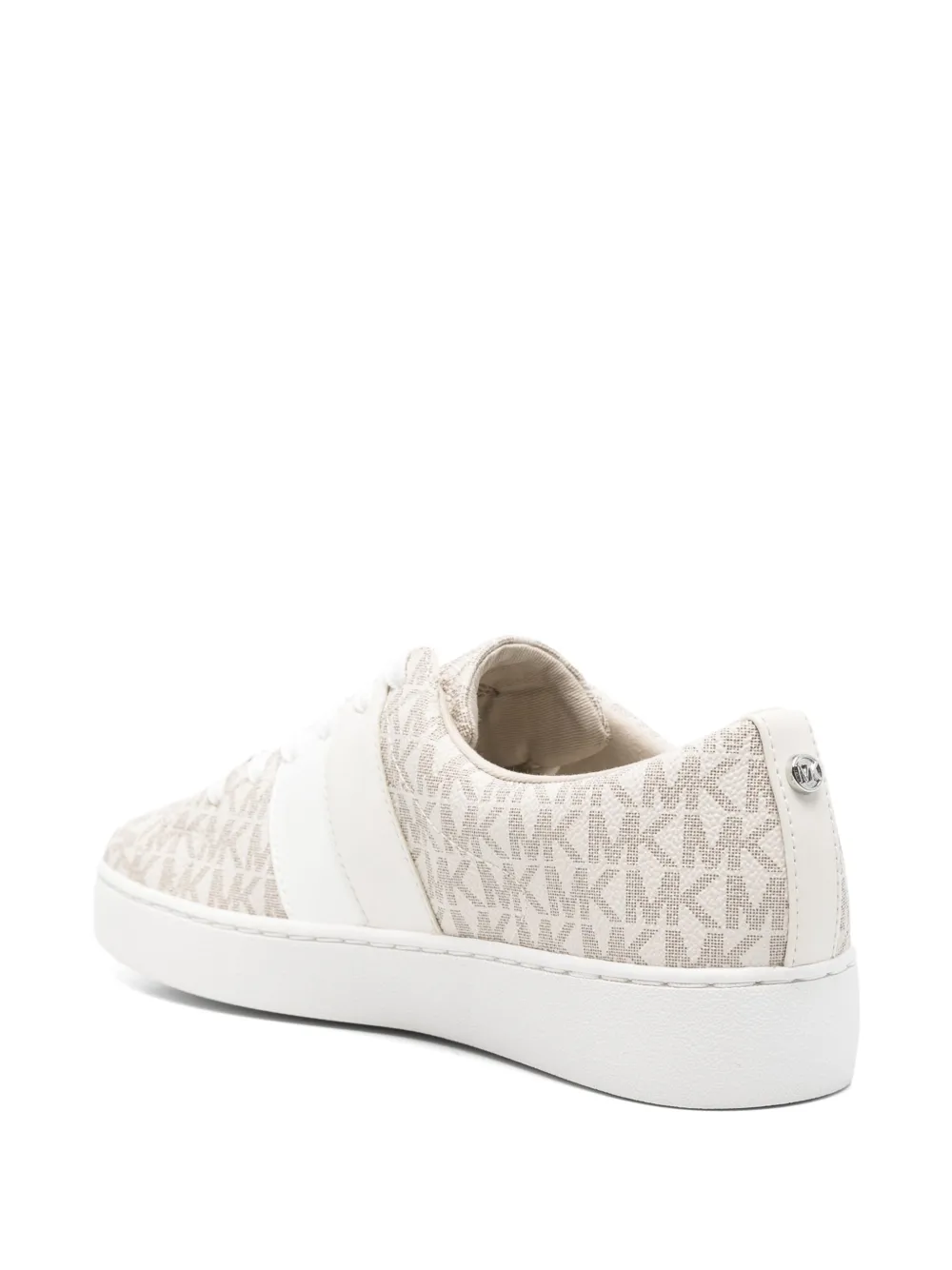 Michael Kors monogram-print sneakers Neutrals