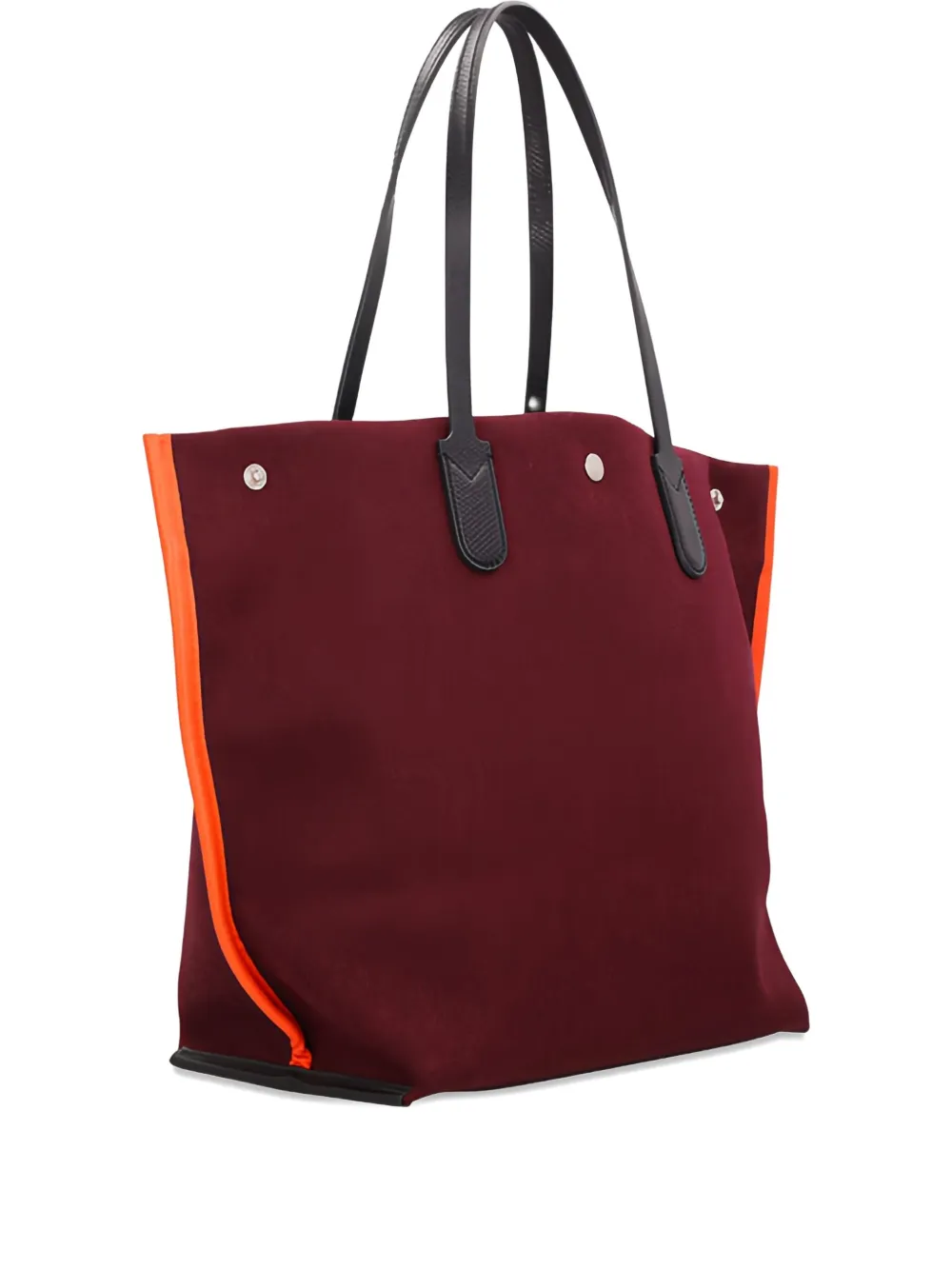 Longchamp large Essential Flanelle tote bag - Rood