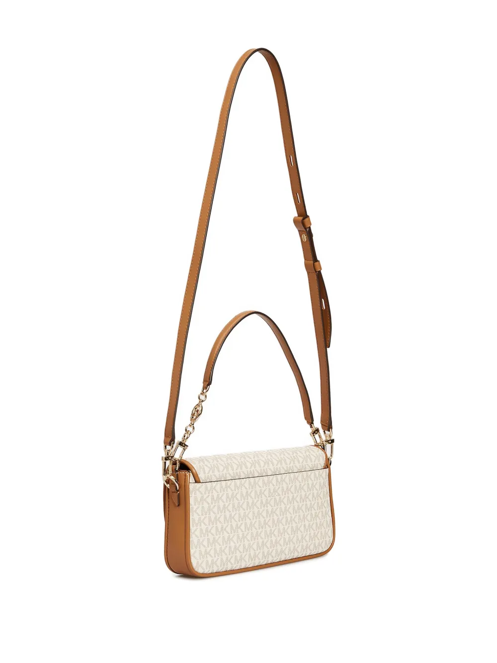 Michael Kors small Bradshaw convertible shoulder bag Wit