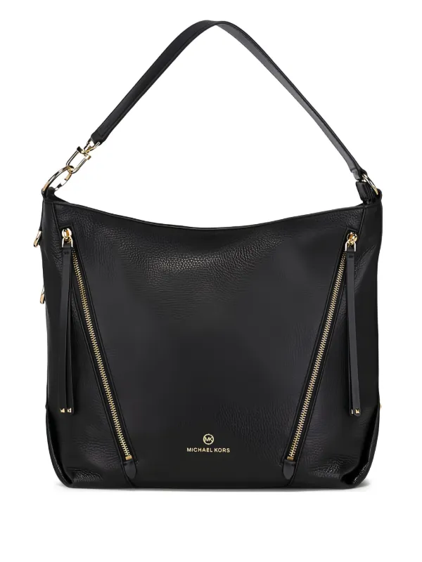 Michael Michael Kors レザー ショルダーバッグ | ブラック | FARFETCH JP