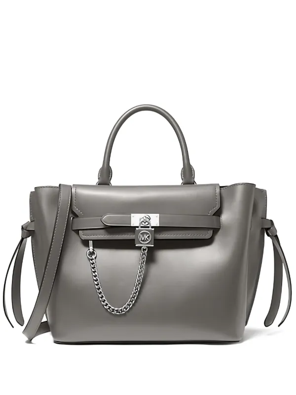 Michael Michael Kors Große Satchel-Tasche Grau FARFETCH AT