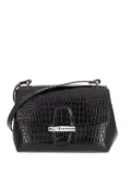 Longchamp Roseau crocodile-effect cross body bag - Black