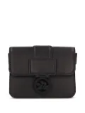 Longchamp Box-Trot leather flap-closure satchel bag - Black