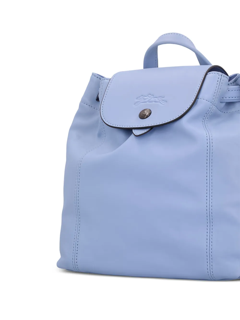 Le Pliage Cuir flap backpack