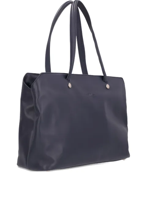 Longchamp Le Foulonné leather tote bag