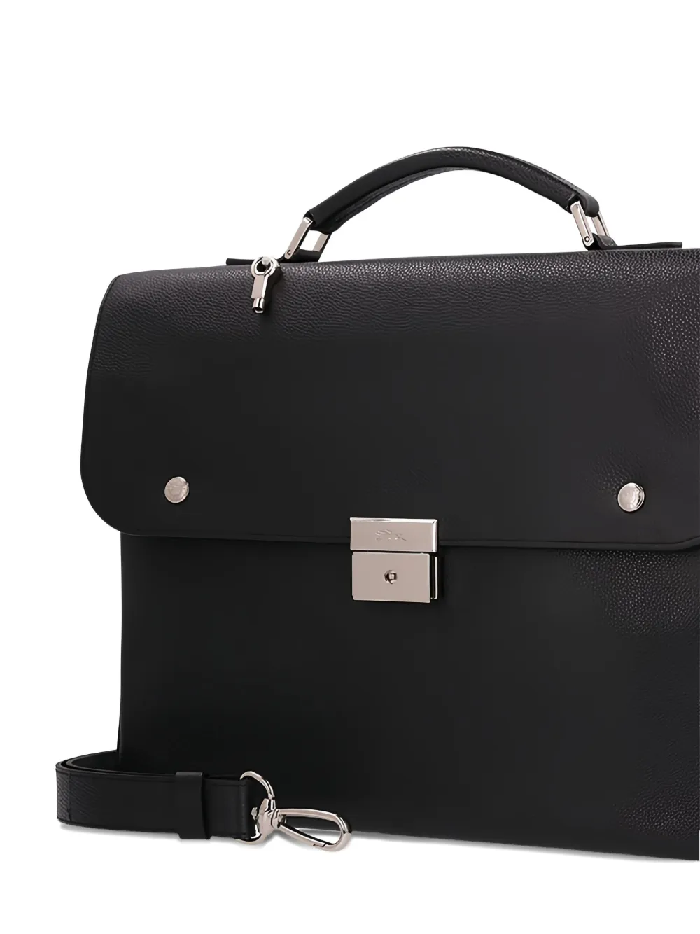 Longchamp Le Foulonne tote bag Zwart
