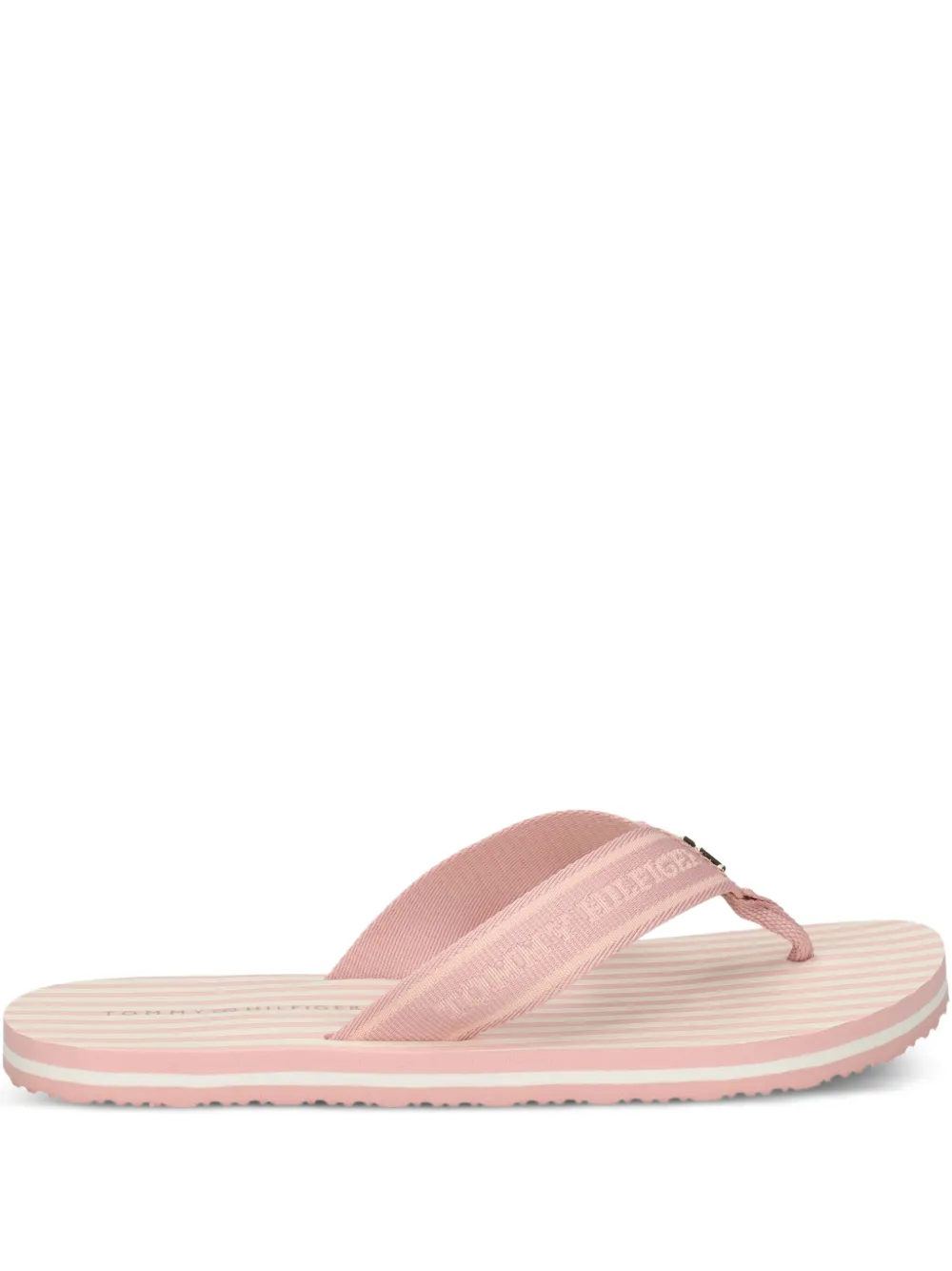 Tommy Hilfiger striped flip-flops | Pink | Image 1