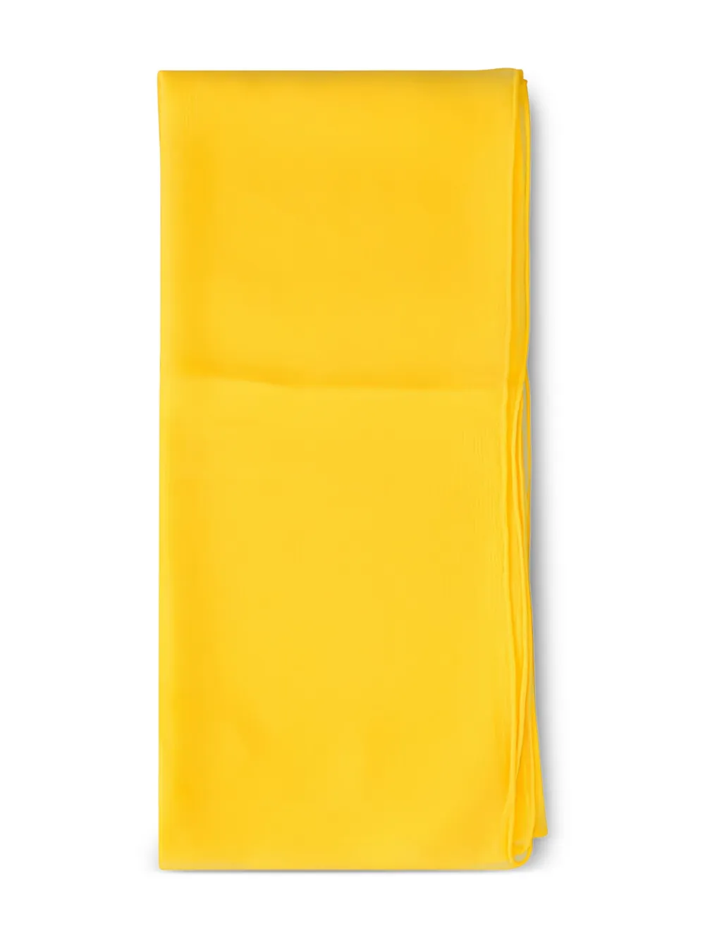 Max Mara Meandro silk scarf - Geel