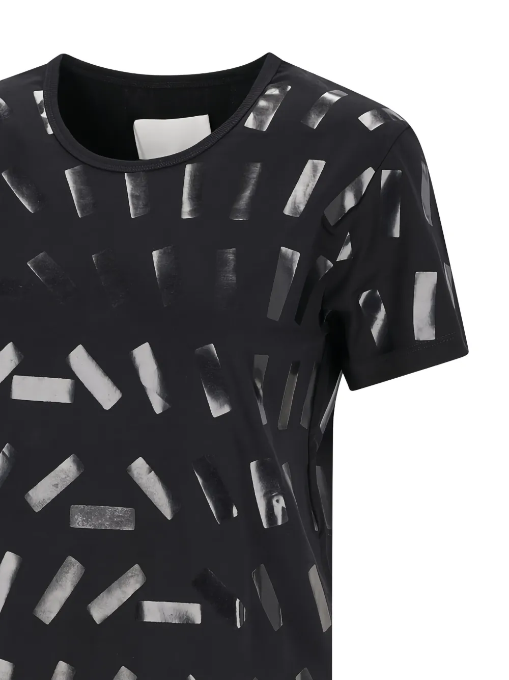 Maison Margiela Woman T-shirt Black Size Xs Cotton In Black