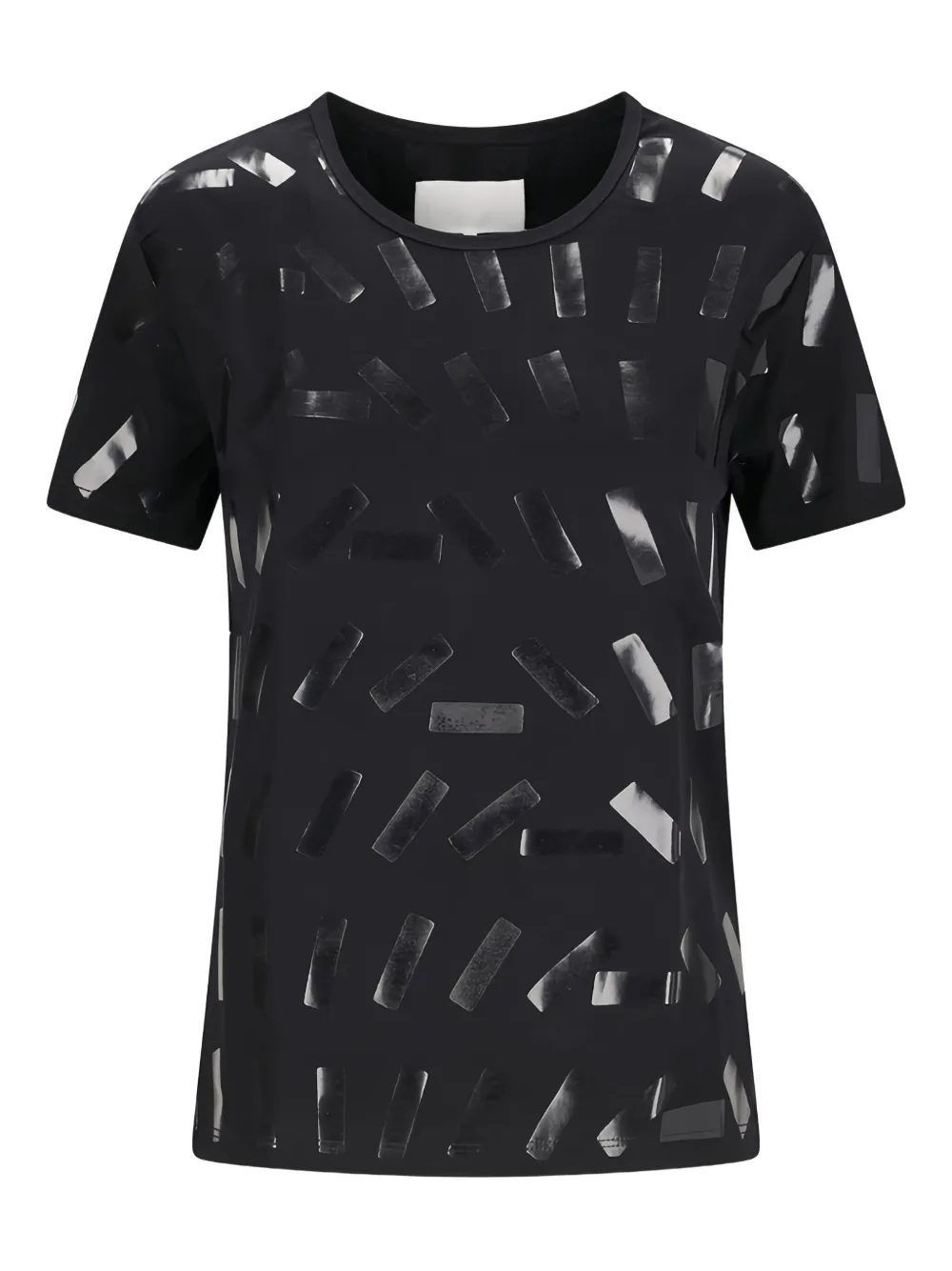 Maison Margiela Woman T-shirt Black Size Xs Cotton In Black