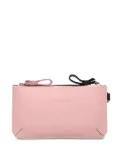 Longchamp double-zip leather coin purse - Pink
