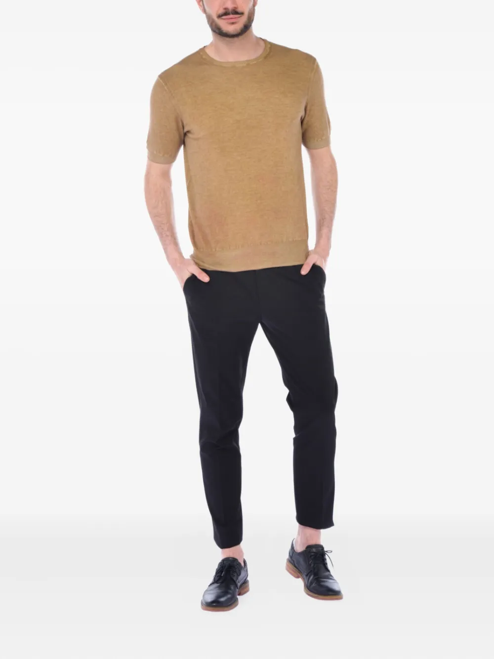 Hosio cotton trousers - Zwart