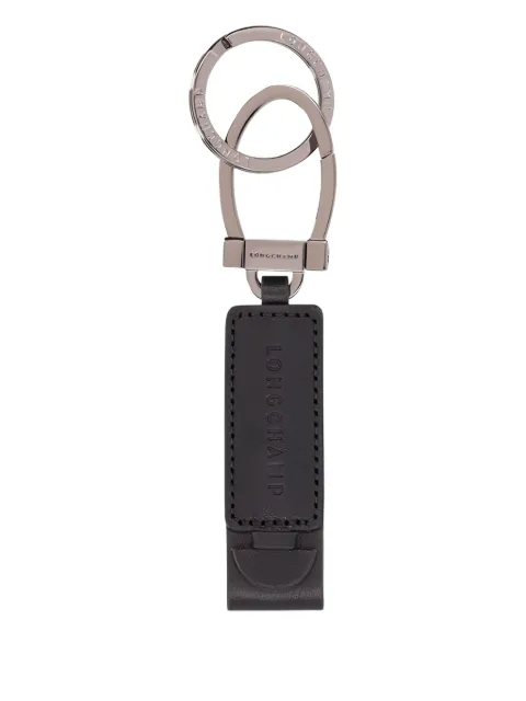 Longchamp logo keyring
