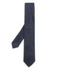 Zegna textured-finish tie - Blue