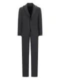 Lardini peak-lapels three-pieces suit - Black