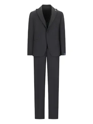 Lardini ウールスーツ | グレー | FARFETCH JP