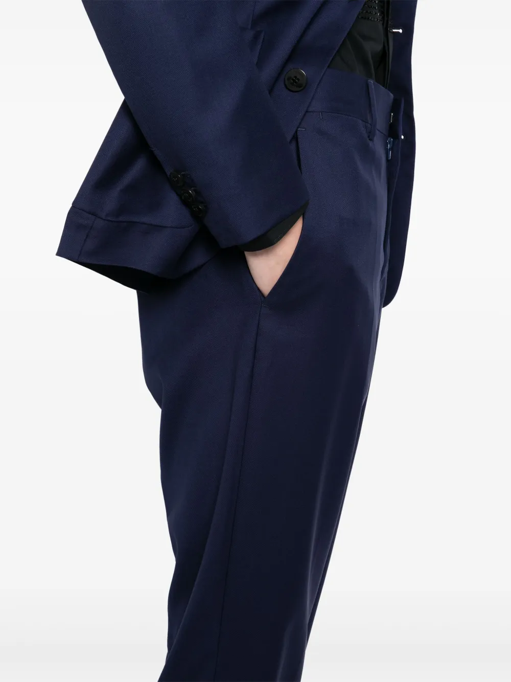Versace Straight broek Blauw