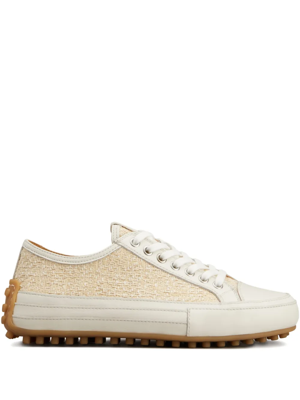 Tod's woven leather sneakers Neutrals