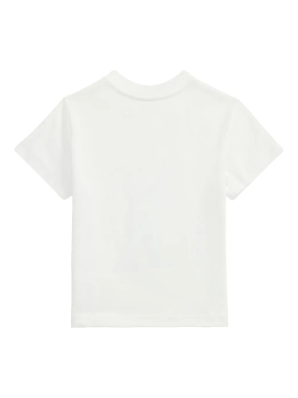 POLO RALPH LAUREN KIDS T-shirt met teddybeerprint Wit