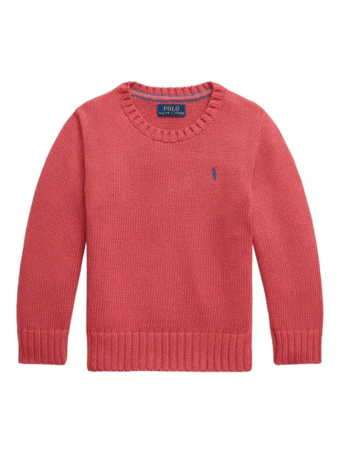 POLO RALPH LAUREN KIDS Polo Pony-embroidered sweater