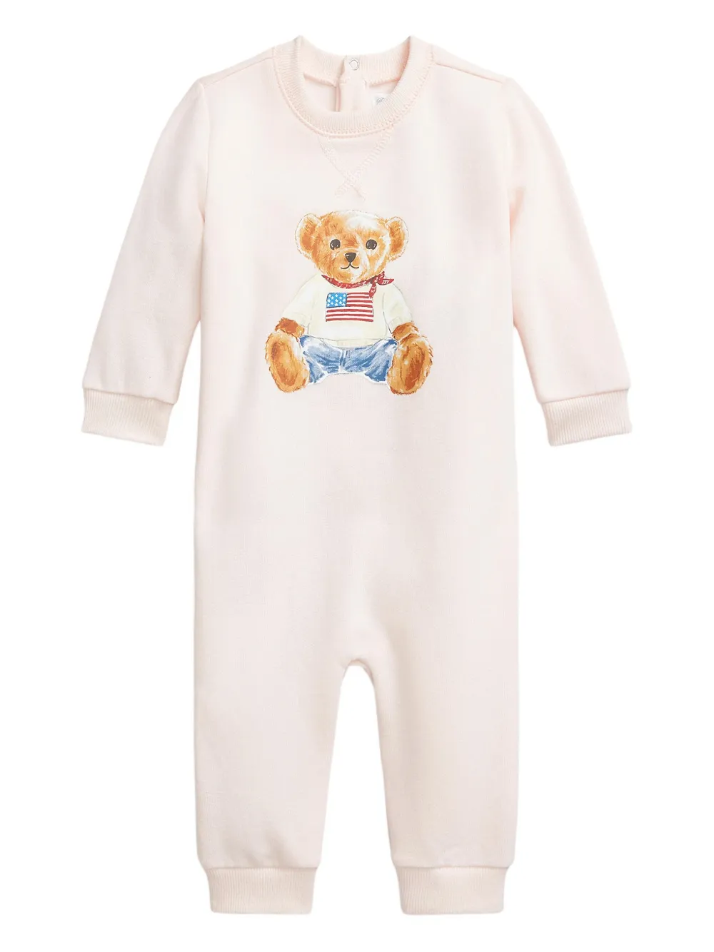 POLO RALPH LAUREN KIDS Romper met print Roze